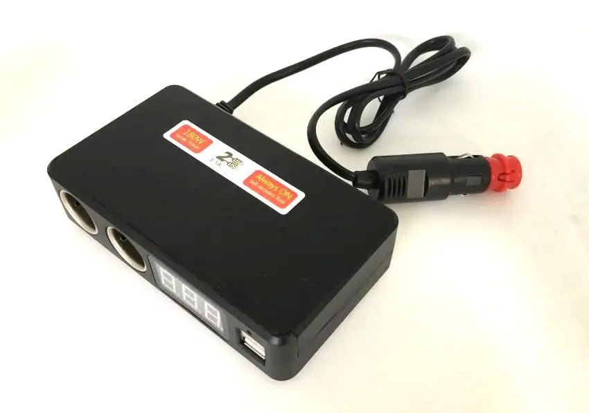 C20 Автомобильный GPS аксессуар батарея проверки напряжения светодиодный дисплей 2
