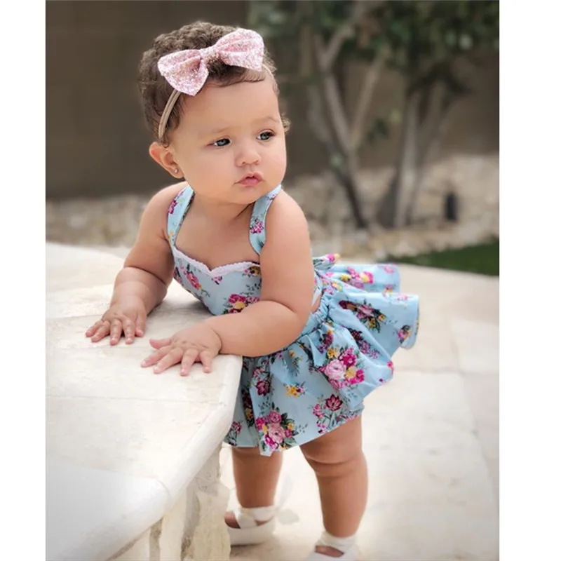 Комбинезон детский pudcoco 3-24 месяца для девочек хлопок размер: 3 m/6м/9 m/12м/18 m 5 цветов |