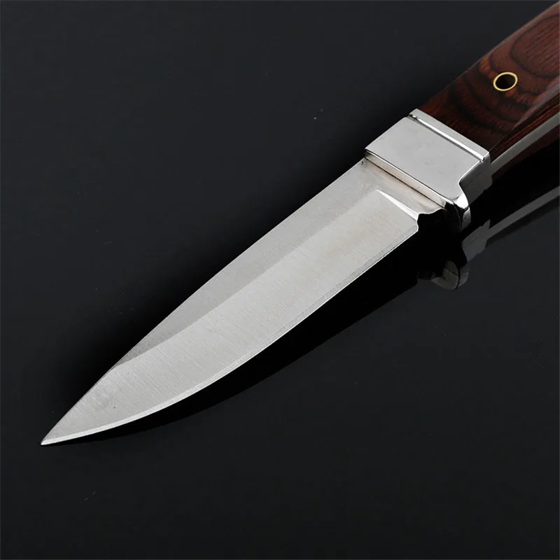 Стальной нож с фиксированным лезвием охотничьи ножи для выживания на природе