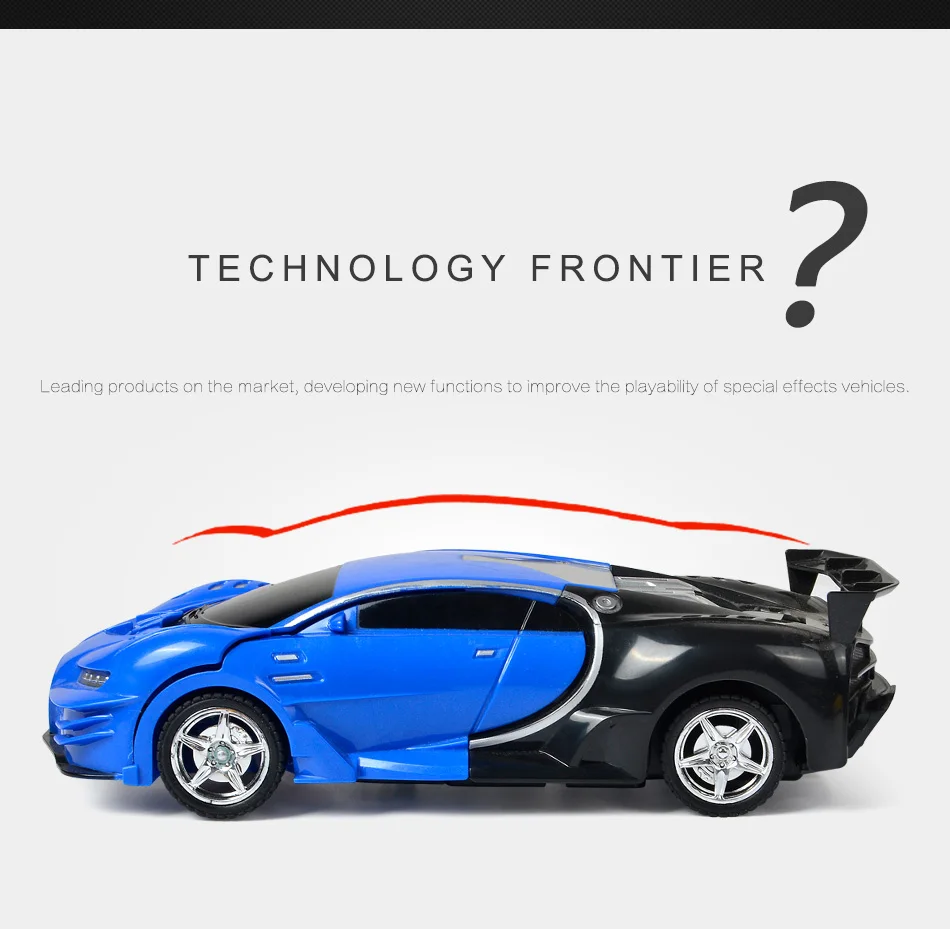 Спортивный Радиоуправляемый автомобиль 2 в 1 Трансформация Роботы модели транспортных средств деформация радиоуправляемые машины боевые игрушки подарки для детей
