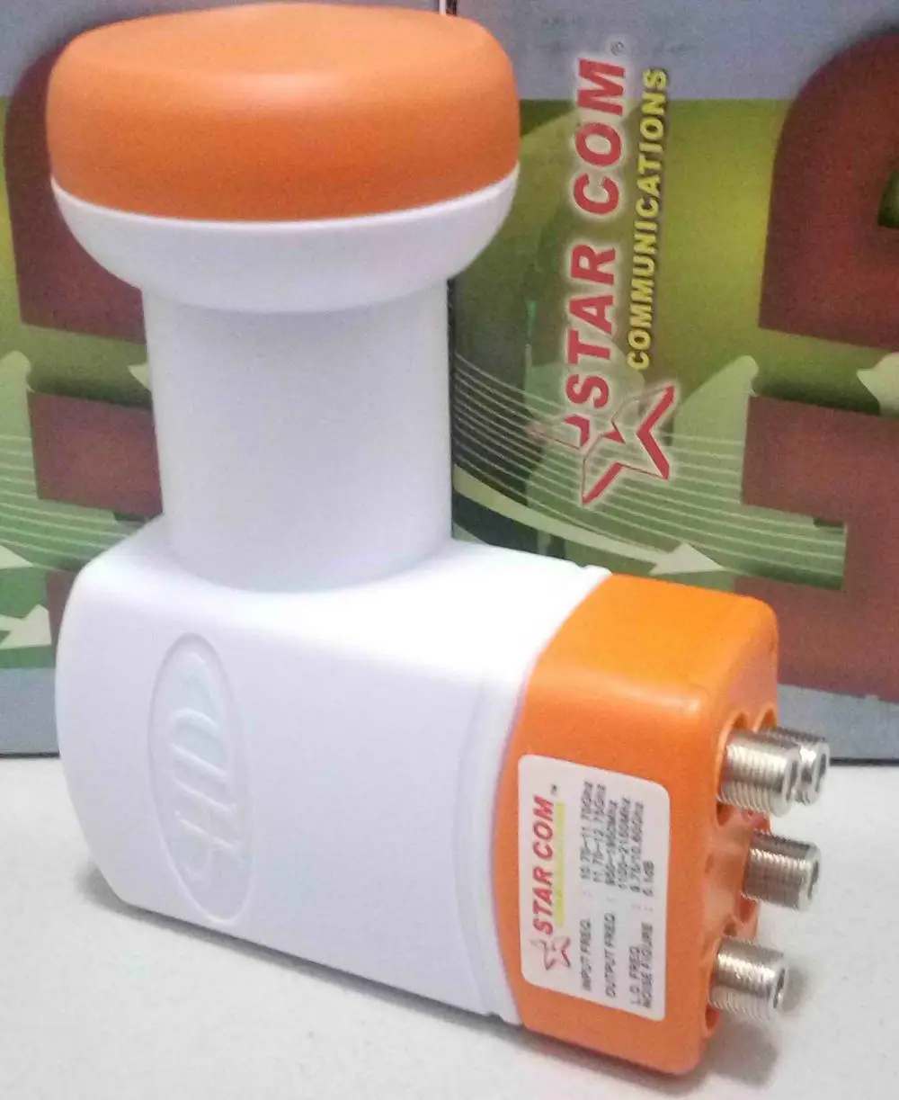SR-3602 STARCOM SR-320, SR-3602, SR-3604 цифровой HD универсальный KU Band Одноместный Твин Quad LNB с высоким коэффициентом усиления низкий уровень шума спутниковая антенна LNB - Цвет: SR-3602