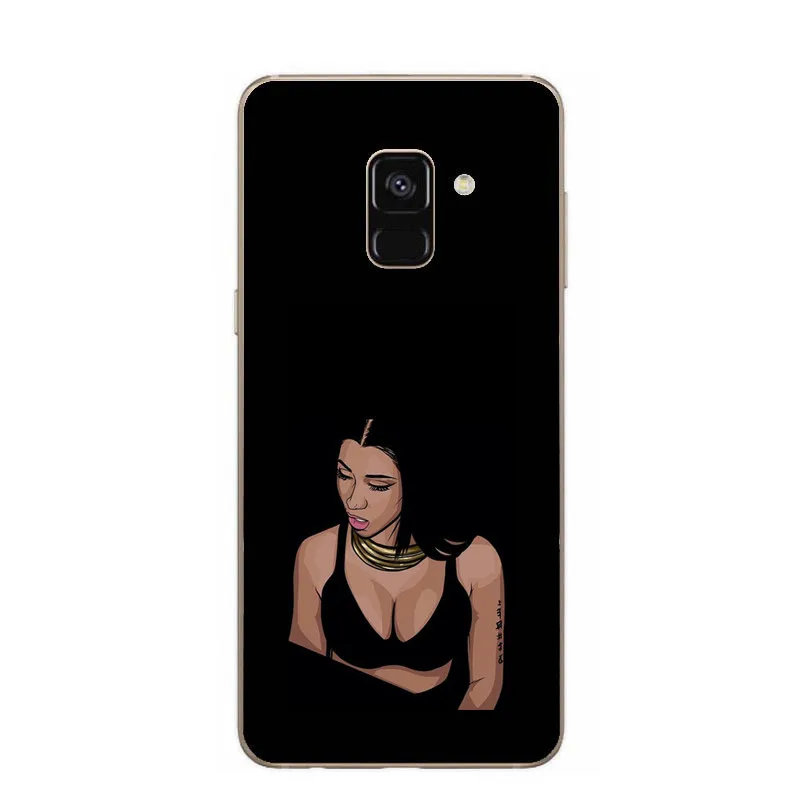Nicki Minaj минха раинья римские Zolanski Macio ТПУ силиконовый чехол Капа para samsung A3 A5 A6 A8 A7 J3 J5 J7 Coque основа Casos - Цвет: TPU