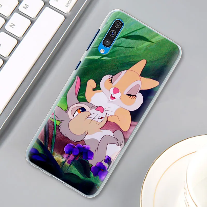 Бэмби Thumper чехол КРЫШКА ДЛЯ samsung Galaxy A30 A40 A50 A70 A6 A8 плюс A7 A9 M30 чехол для телефона Coque