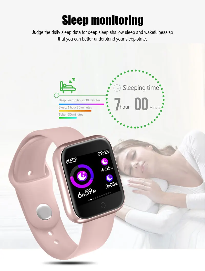 Смарт-часы VERYFiTEK P70, измеритель артериального давления, пульсометр, IP68, фитнес-браслет, часы для женщин и мужчин, смарт-часы для IOS, Android