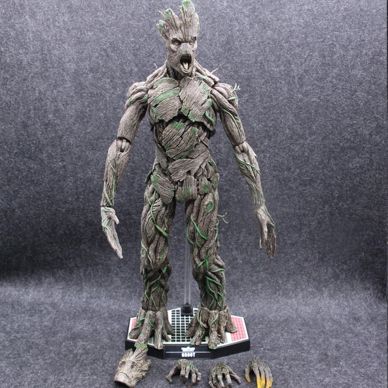 Горячие игрушки Marvel guardions of The Galaxy Tree Man Avengers 40 см большой размер BJD фигурка