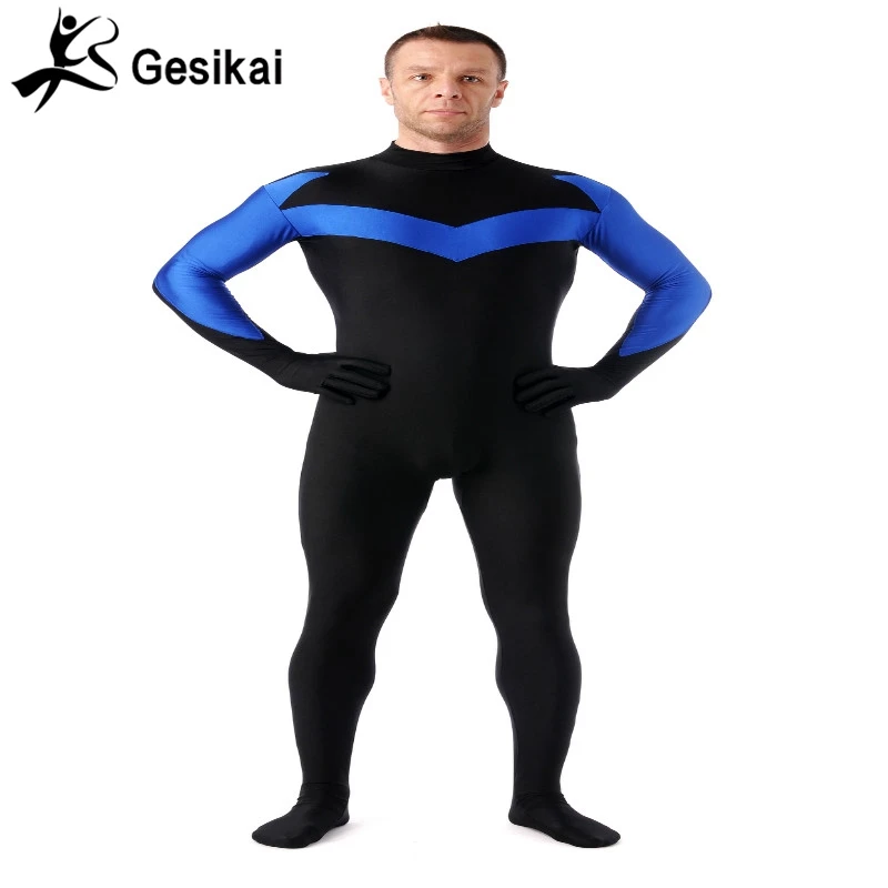 2017 горячая распродажа для взрослых Найтвинг супер герой лайкра спандекс