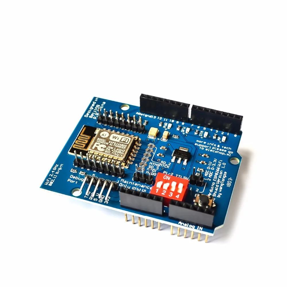 ESP8266 ESP 12 12E UART Wifi беспроводной Щит макетная плата для Arduino Mega UNO R3 модуль 3 V 5V TTL