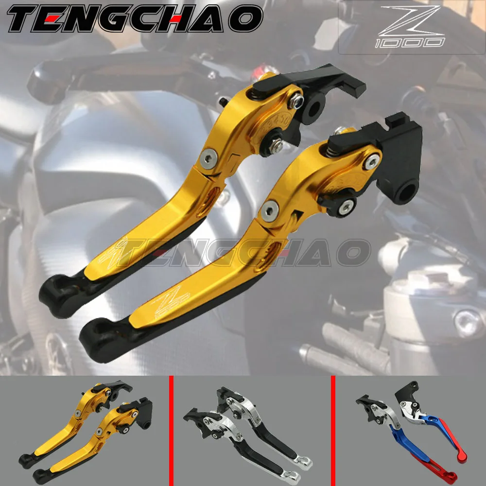 Для KAWASAKI NINJA 1000/Tourer/Z1000SX/Z1000/R Мотоцикл CNC Алюминиевый Регулируемый мото рычаг