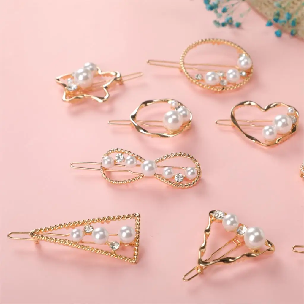 Новый дизайн для женщин и девочек элегантный жемчуг кристалл сердце звезда