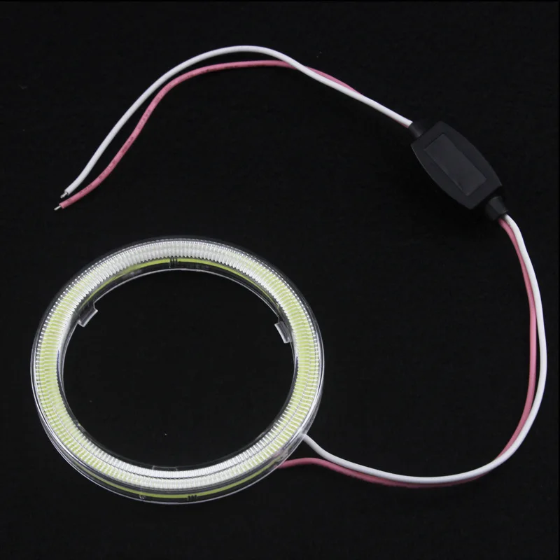 1 pair Car Angel Eyes Led Halo Ring Lights Headlight for Auto Moto Moped Scooter Motorcycle DC 12V 3W | Автомобили и мотоциклы