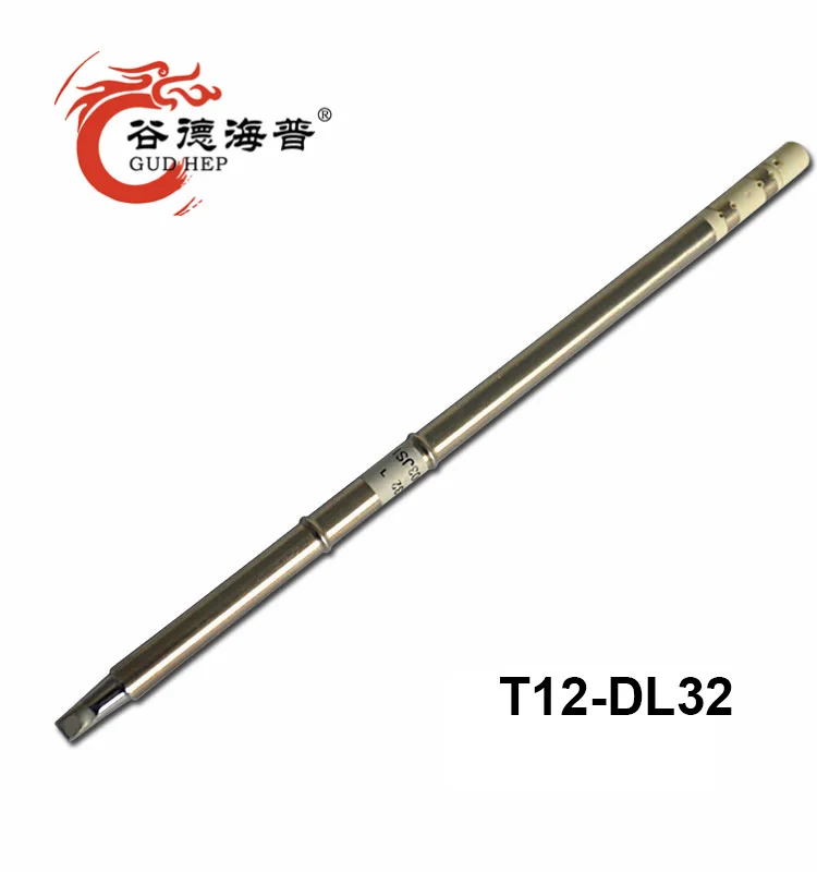 Gudhep T12 жало паяльника T12-D08 D12 D16 D24 D32 D4 D52 замена советы для hakko Fx951 FX950 паяльная станция