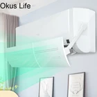 Регулируемая Крышка для кондиционера, стильная перегородка для защиты от ветра и прямых выдувов, для лета