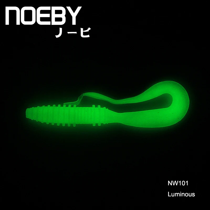 NOEBY 6 шт./лот Мягкая приманка 80 мм/2 5 г U образная для рыбной ловли искусственная