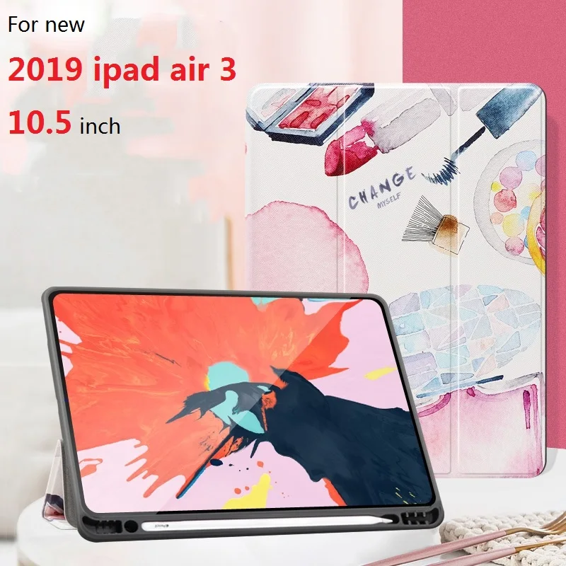 Van Gogh Art tablet case for new 2019 ipad air 3 10.5 inch ultra-thin design with stand air3 10.5&quot cases | Компьютеры и офис