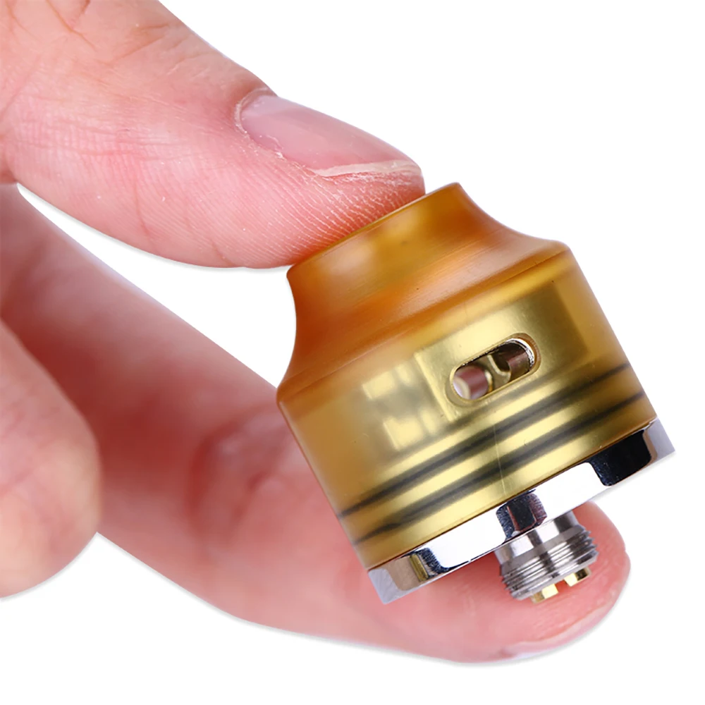 Оригинальный атомайзер OUMIER WASP NANO RDA с простой конструкцией и сквоном снизу 22 мм |