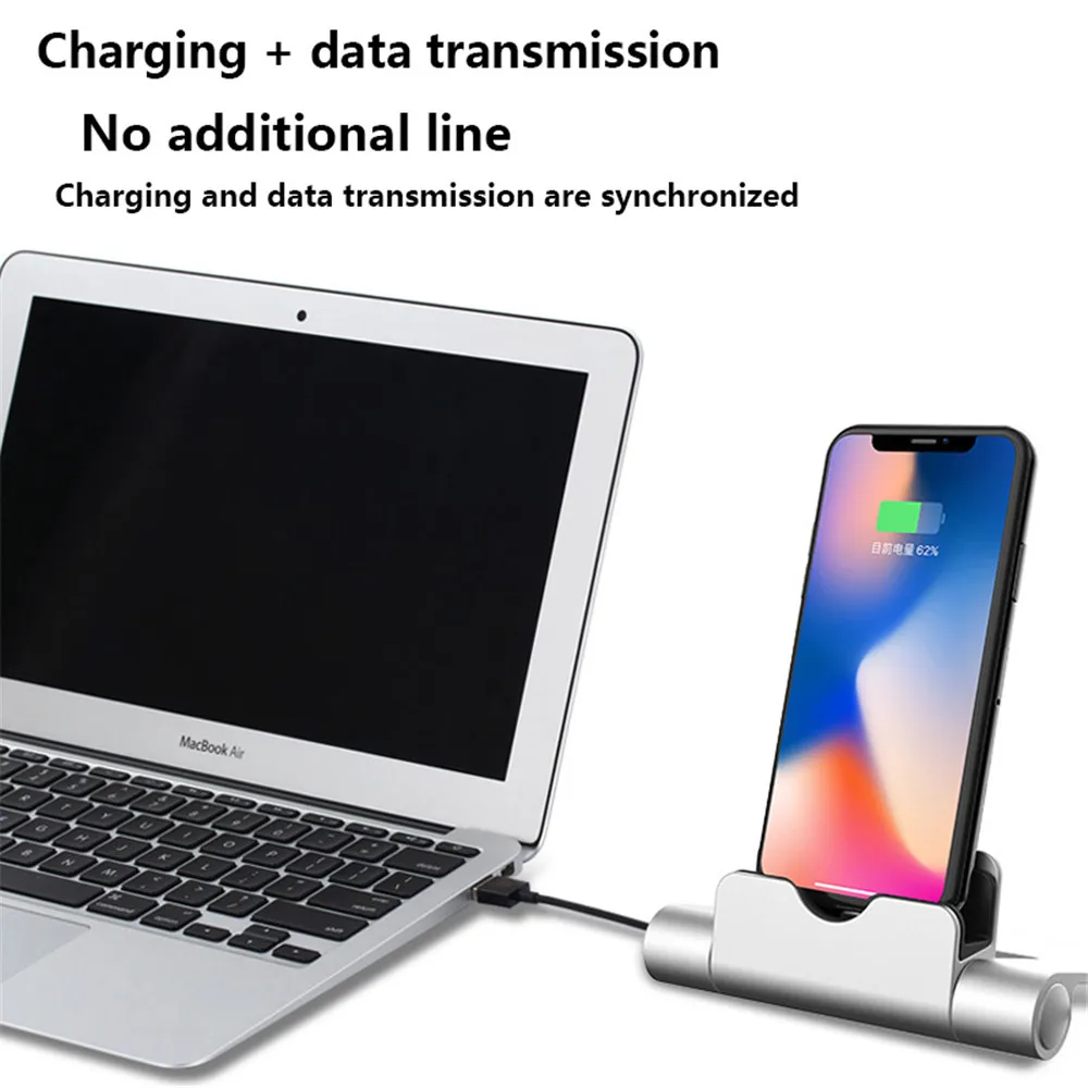 Зарядная Базовая док-станция для Samsung Huawei Xiaomi usb-кабель синхронизации подставка