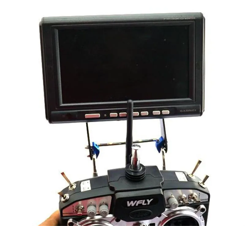 FPV монитор держатель дисплей складной Кронштейн Поддержка 2 5 мм углеродного