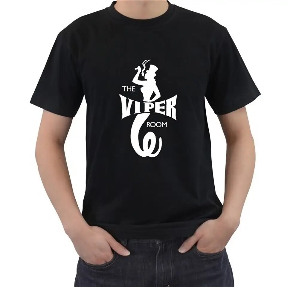 Новая Черная Мужская футболка с коротким рукавом Viper Room размер S-3XL |