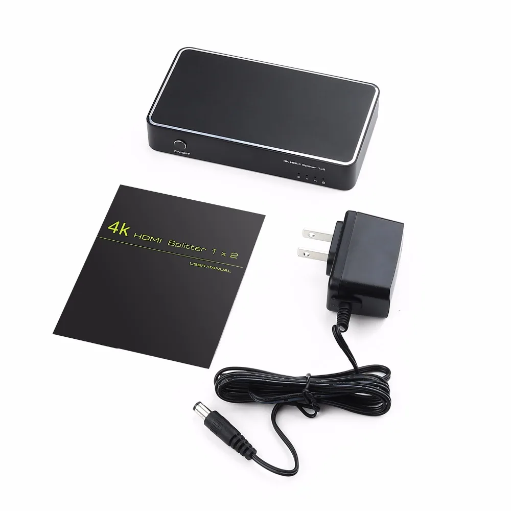 1x2 HDMI разветвитель 1 в 2 Цифровые разветвители с поддержкой Full HD 4K x 2K 3840x2160 3D|1x2 hdmi