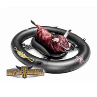 children adult crazy inflatable ride on rodeo bull pool float giant water fun floaties summer swimming pool toys