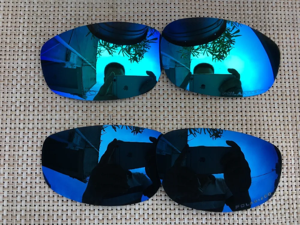 Сменные поляризованные линзы для раздельного фотообъектива 2 пары синие и темно