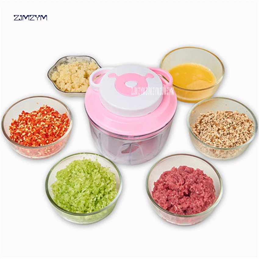 

Hand Mixer for Kitchen Multifunction plastic Milk Cream Butter Whisk Egg Beater Vegetable ground meat Manual Food Blender 1000ml