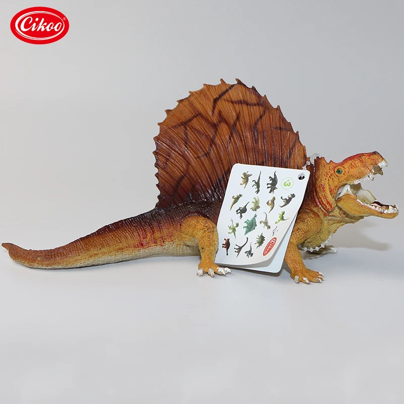 Dimetrodon динозавр Игрушечные лошадки PVC Фигурки мир Юрского периода парк динозавров