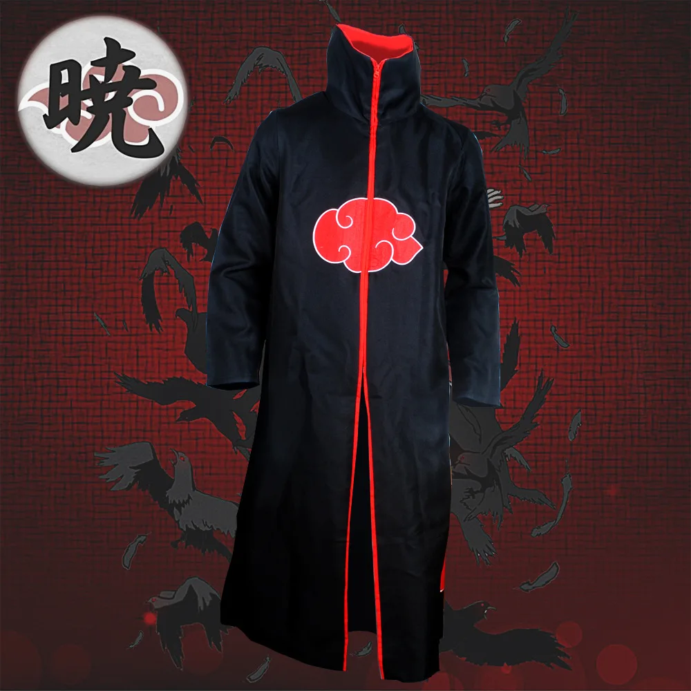 Плащ Наруто накидка Акацуки Маскарадные костюмы Orochimaru uchiha madara Sasuke itachi плащ