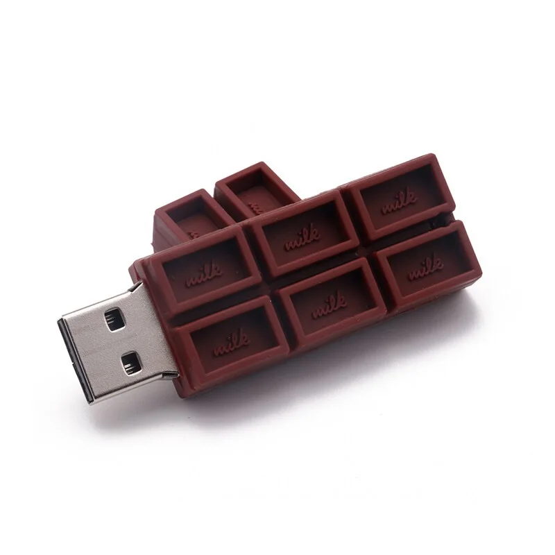 TWOBRO Шоколад модель флешки USB Flash Drive 1 ГБ 2 4 8 16 32 64 Флеш накопитель подарки Memory Stick
