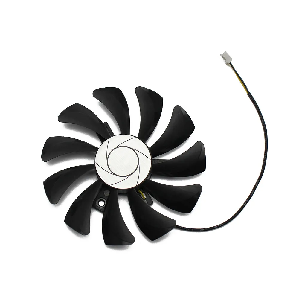 HA9010H12F Z 85 мм 0.57A 2Pin GTX1050 охлаждающий вентилятор GPU для MSI Geforce GTX 1050 2G 1050Ti 4G OC