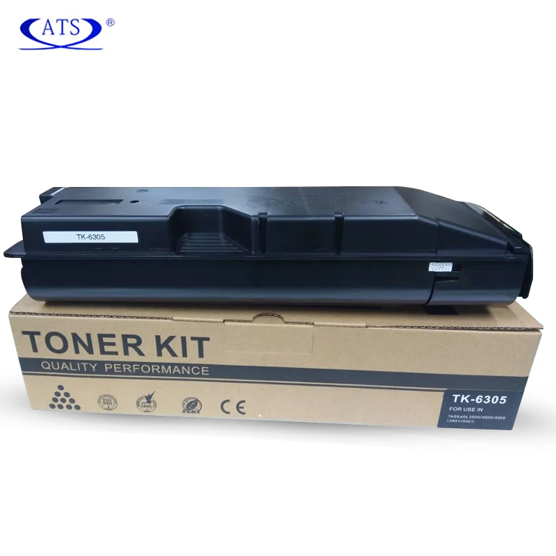1 шт. Черный тонер-картридж подходит для порошка Kyocera TK 6305 TASKalfa 3500i 4500i 5500i 3501i 5501i