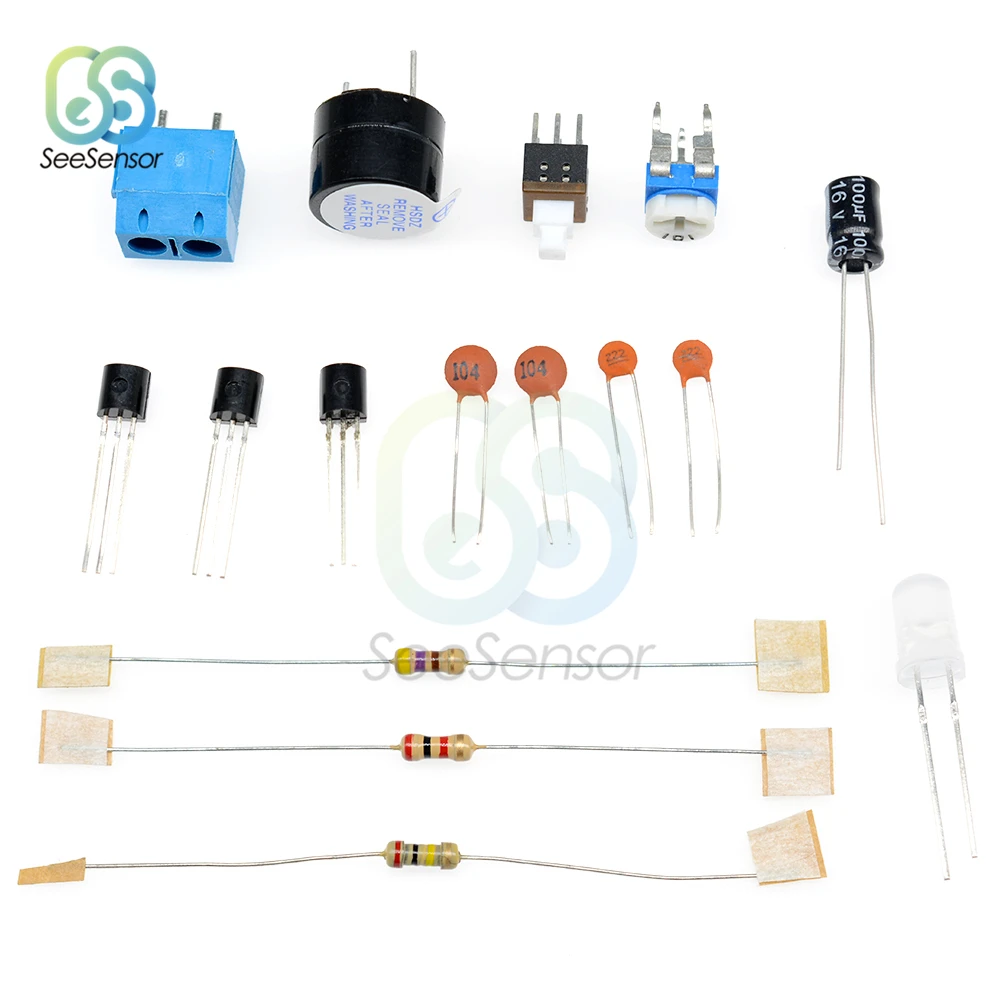 DIY Kit детектор металла Комплект DC 3 V-5 V 60 мм Бесконтактный Сенсор модуль DIY электронные детали металлоискатель электронный комплект