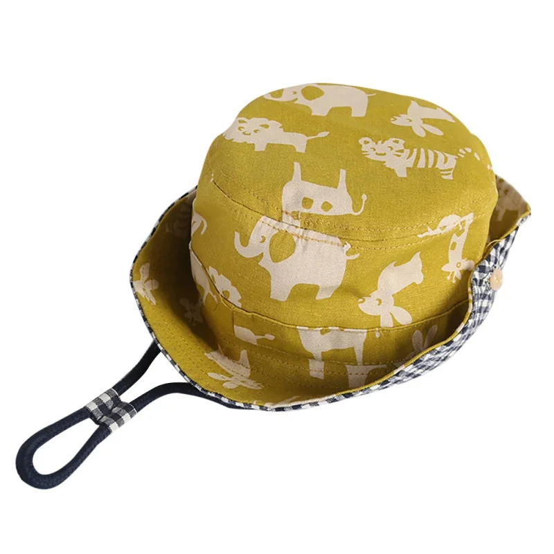 

Adjustable Baby Hat Summer Girls Cartoon Cute Sunhat Prevent ultraviolet ray Hat For Boy Girls