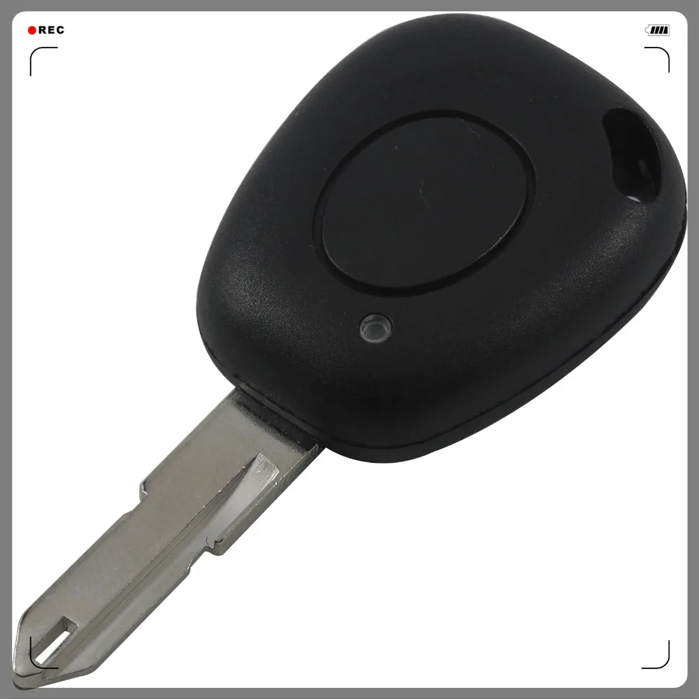 Jingyuqin Замена Автомобиль Обложка основа для Renault Twingo Megane Scenic Лагуна 1 кнопка дистанционного брелок случае с режиссерский лезвия NE73