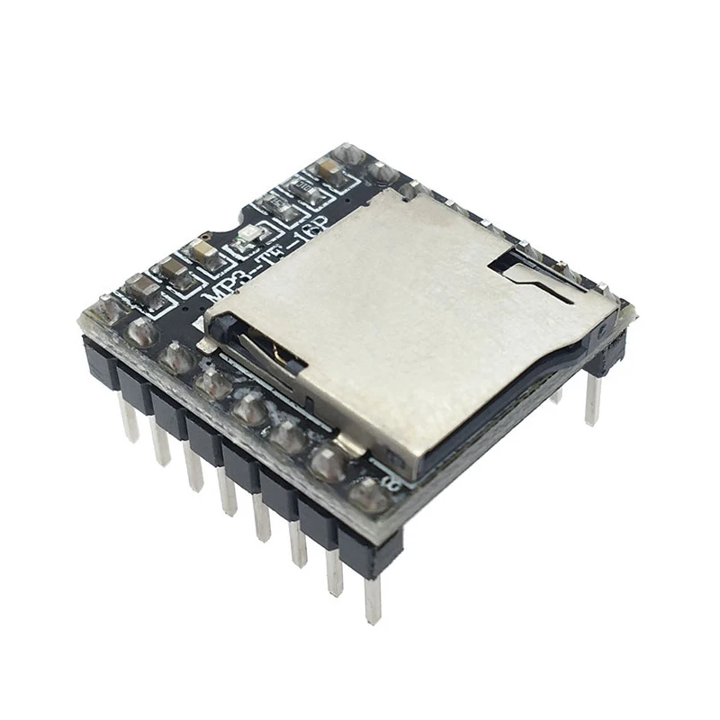 Мини модуль MP3 плеера с TF картой U диском плата аудио голосового модуля для Arduino DF