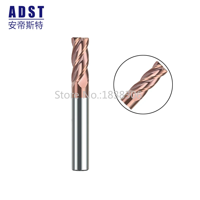 Концевая фреза Endmill из карбида вольфрама радиус угловой круглый Фрезерный резак