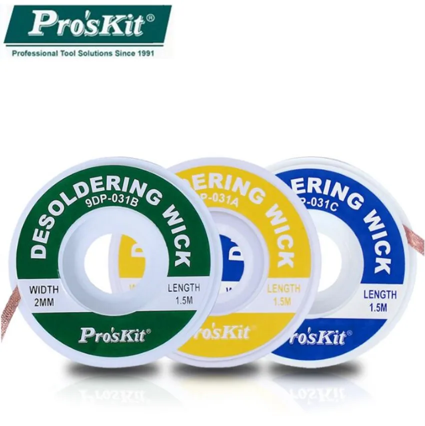 Pro'sKit всасывающая Оловянная леска на входе веревка 9DP 031A/B/C вход проволока 1 5/2 0/2 5