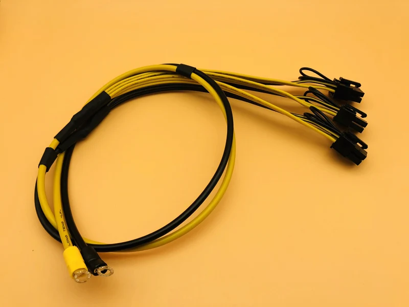 Разъем PCI Express pcie для видеокарты блок питания ПК GPU Molex 8pin to 3 e 8(6 + 2)pin внутренний