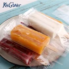 KHGDNOR 100 шт.лот, пластиковый поп-мешок для льда, одноразовые прозрачные пакеты для мороженого на палочке, холодильник, холодное хранилище для мороженого, пакеты