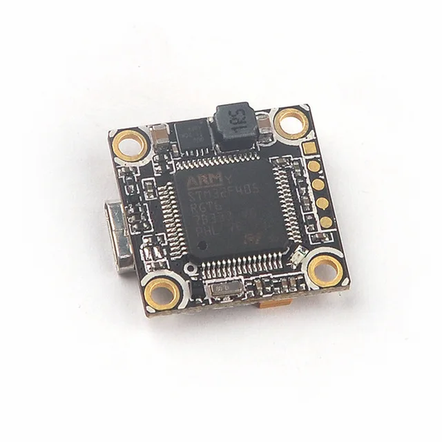 Регулируемый Полетный контроллер 16x16 мм TeenyF4 Pro F4 с OSD понижающим преобразователем