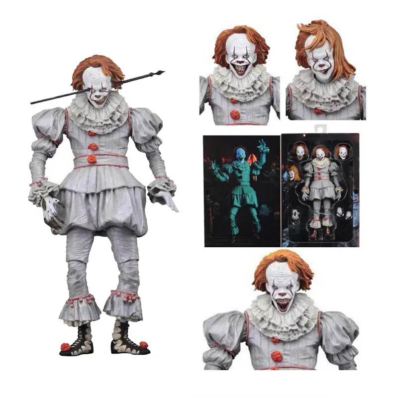 NECA пеннивайз Джокер ужас экшн фигурка игрушка кукла Хэллоуин подарок|Игровые