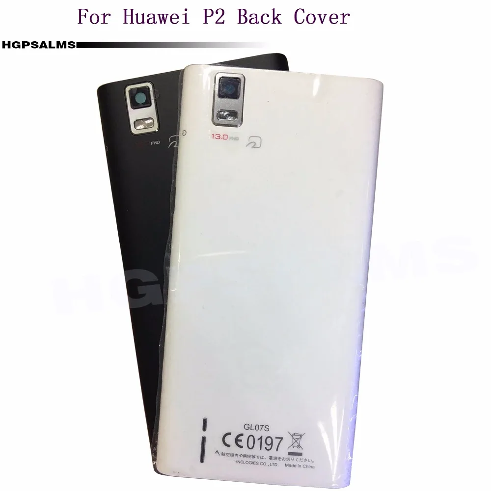 Для huawei P2 задняя крышка батарейного отсека корпуса чехол запасные части|Корпусы