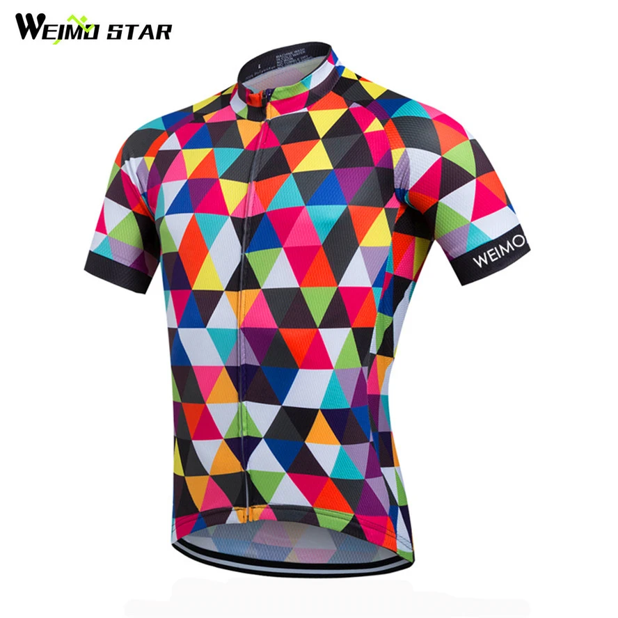 Weimostar цветная велосипедная одежда командные гонки спортивные велосипедные