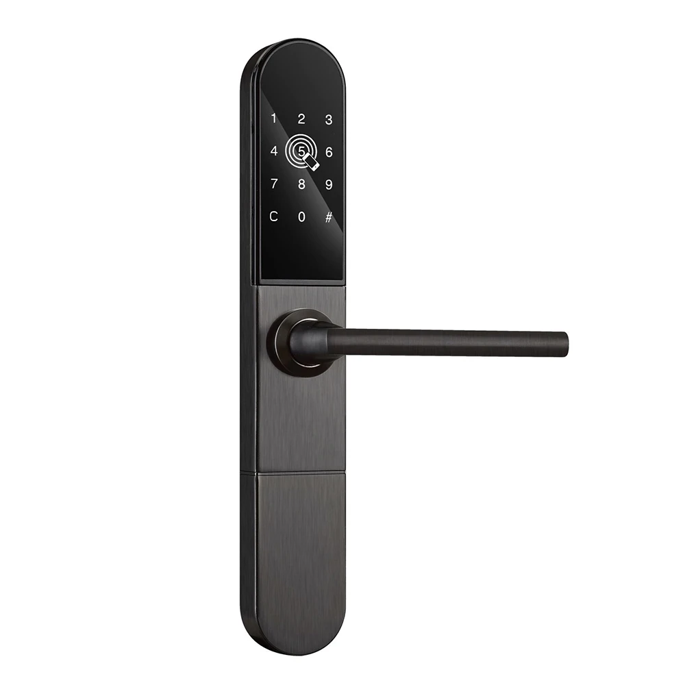 

Bluetooth TTlock приложение умный дверной замок RFID цифровой ключ кода для раздвижной стеклянной двери