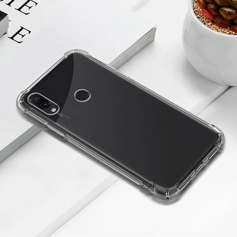 прозрачный силиконовый чехол для ксиоми ксаоми ксяоми сяоми redmi 7 чехлы