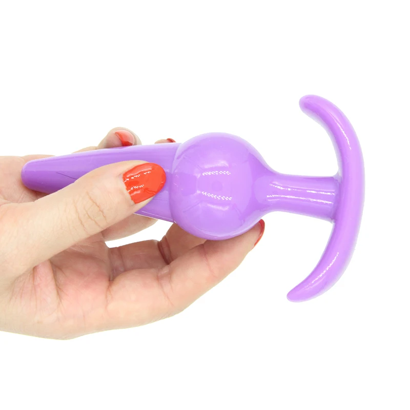 Soft TPR Anal Butt Plug Vaginal G-spot Stimulation Backyard Bead Masturbation Dildo Sex Toys for Women Gay | Красота и здоровье