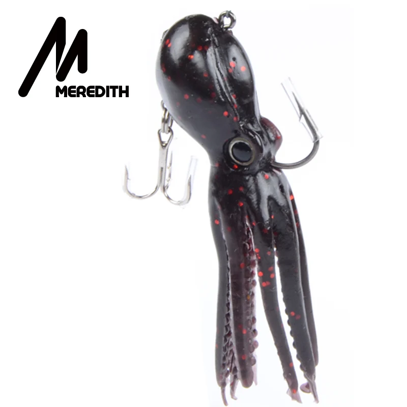 C Розничная от магазина MEREDITH FISHING, мягкая наживка-осьминог с длинными щупальцами, 23г, 9см - Цвет: C