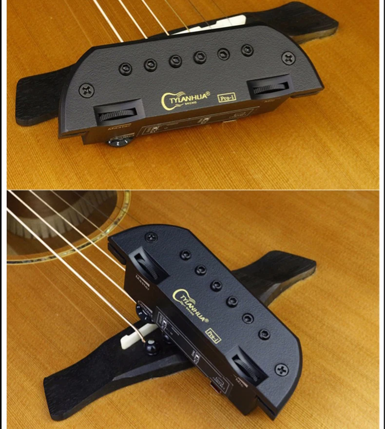 Skysonic PRO 1 soundhole тройной звукосниматель mag + Mic контакт 3 способ