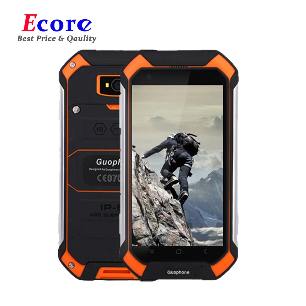 GuoPhone V19 смартфон на Android MTK6580 четыре ядра экран 4 5 дюйма 1 ГБ ОЗУ 8 Гб ПЗУ IP68 прочный
