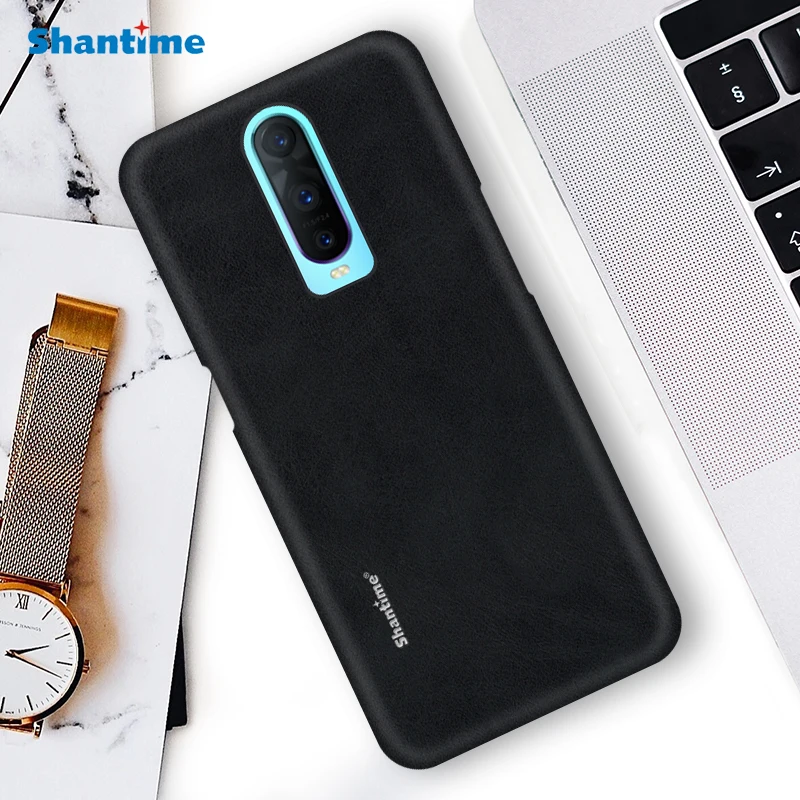 Hot Sell Case Luxury Vintage PU Leather For OPPO R17 Phone Oppo Reno Business Style Cover | Мобильные телефоны и